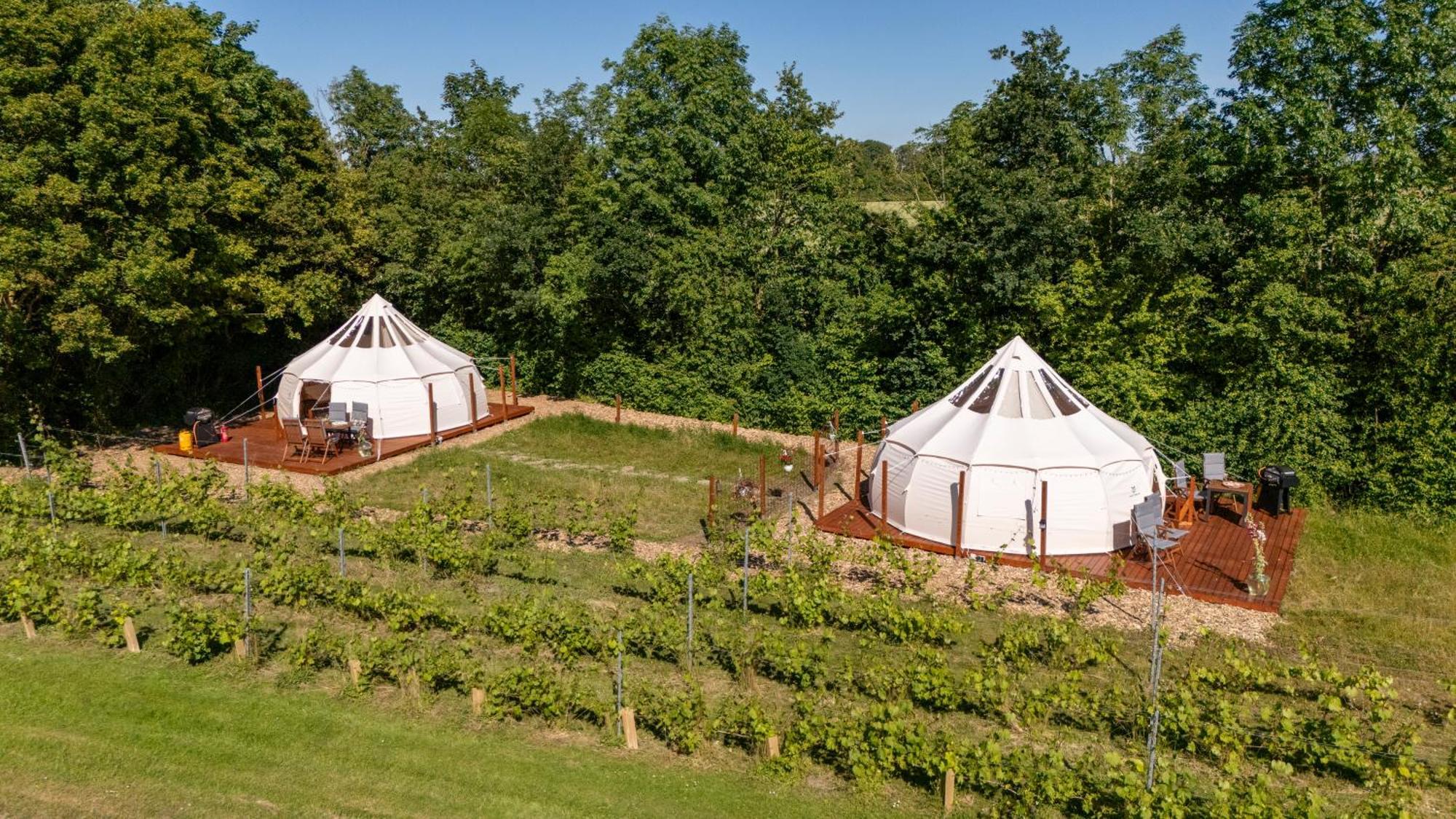 Hotel Holmegaard Vin Og Glamping Dannemare Exterior foto