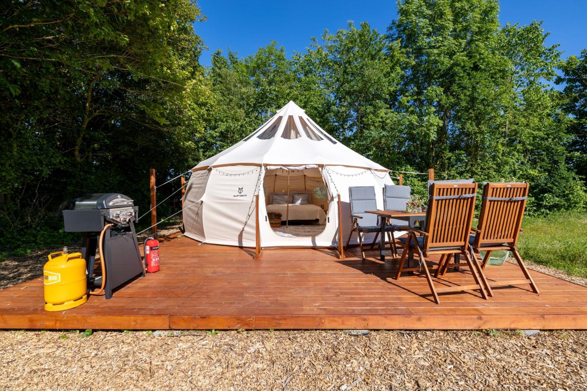 Hotel Holmegaard Vin Og Glamping Dannemare Exterior foto